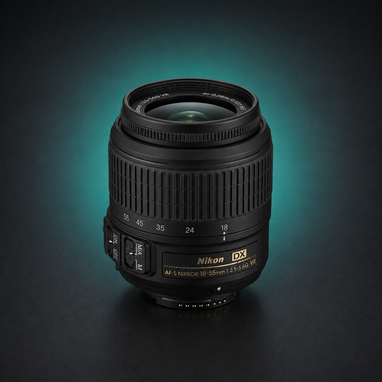 AF-S DX NIKKOR 18–55 mm f/3.5–5.6G VR