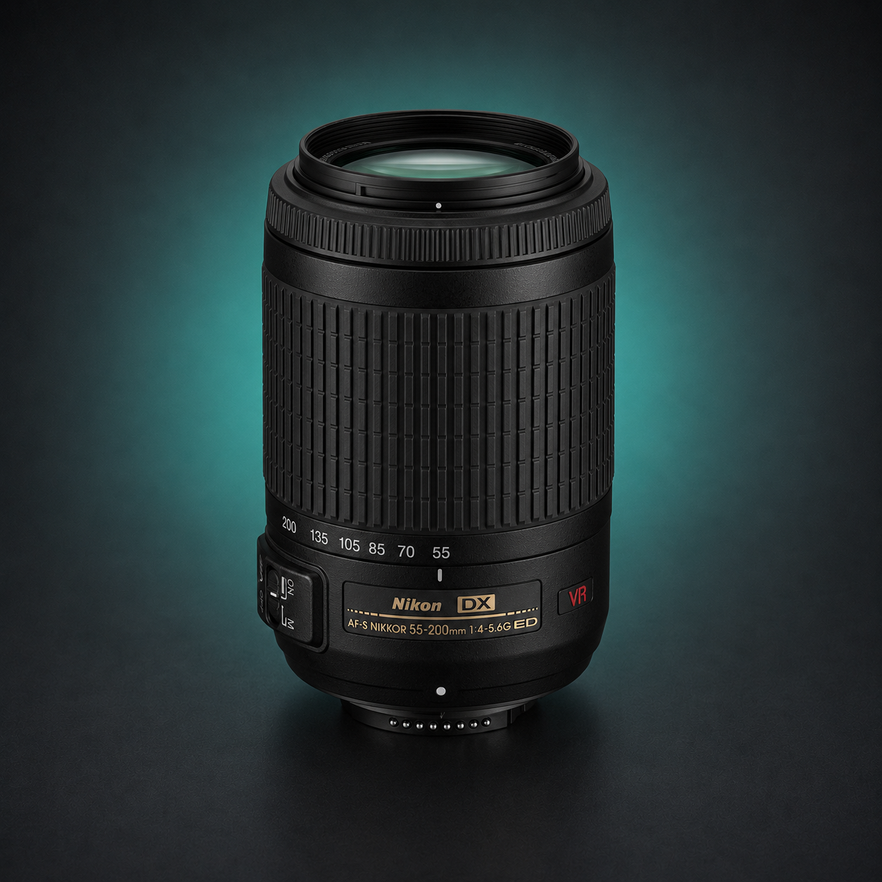 AF-S DX NIKKOR 55–200 mm f/4–5.6G ED VR