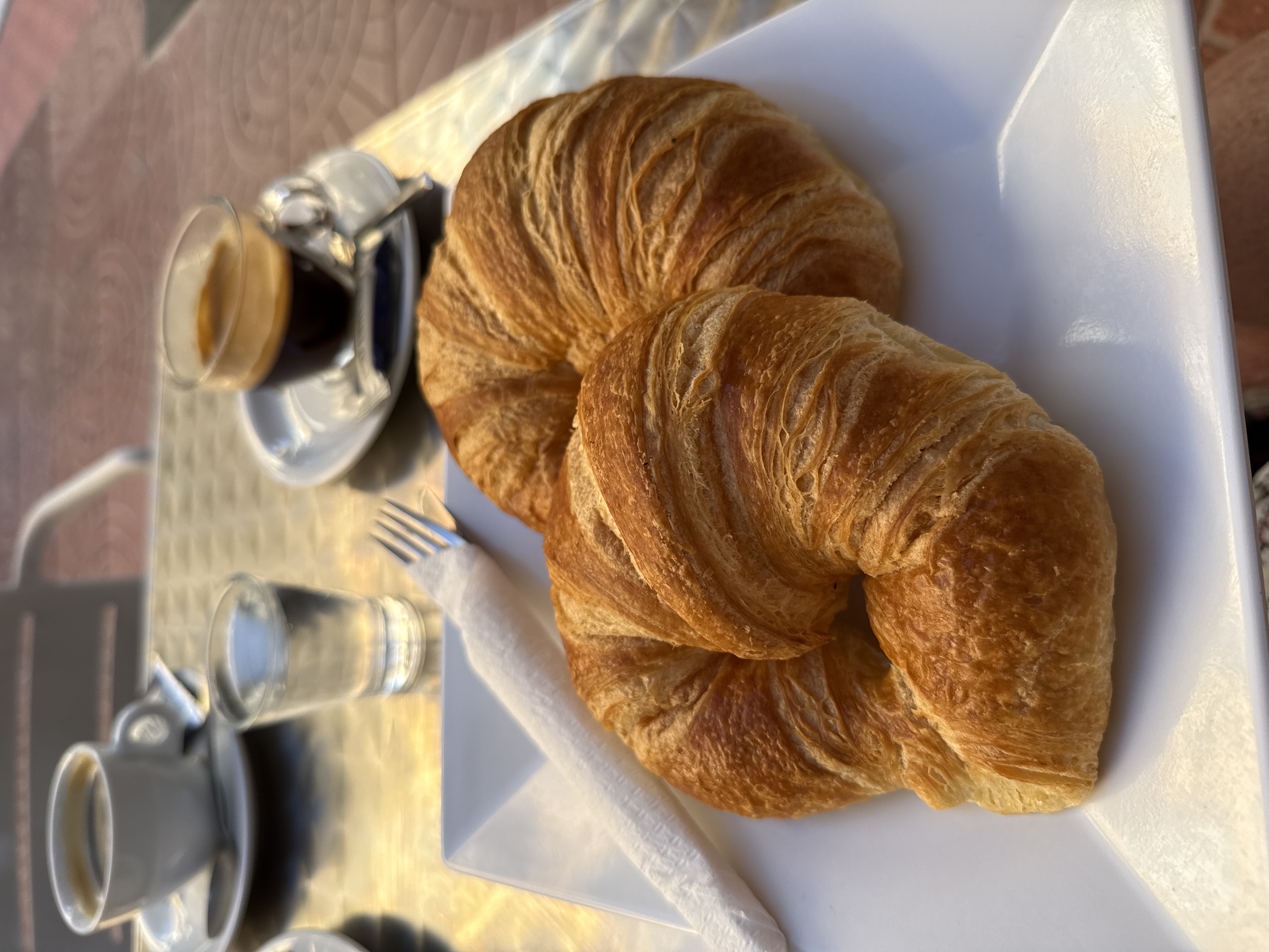 Frühstücksgenuss vor dem Valencia-Abenteuer