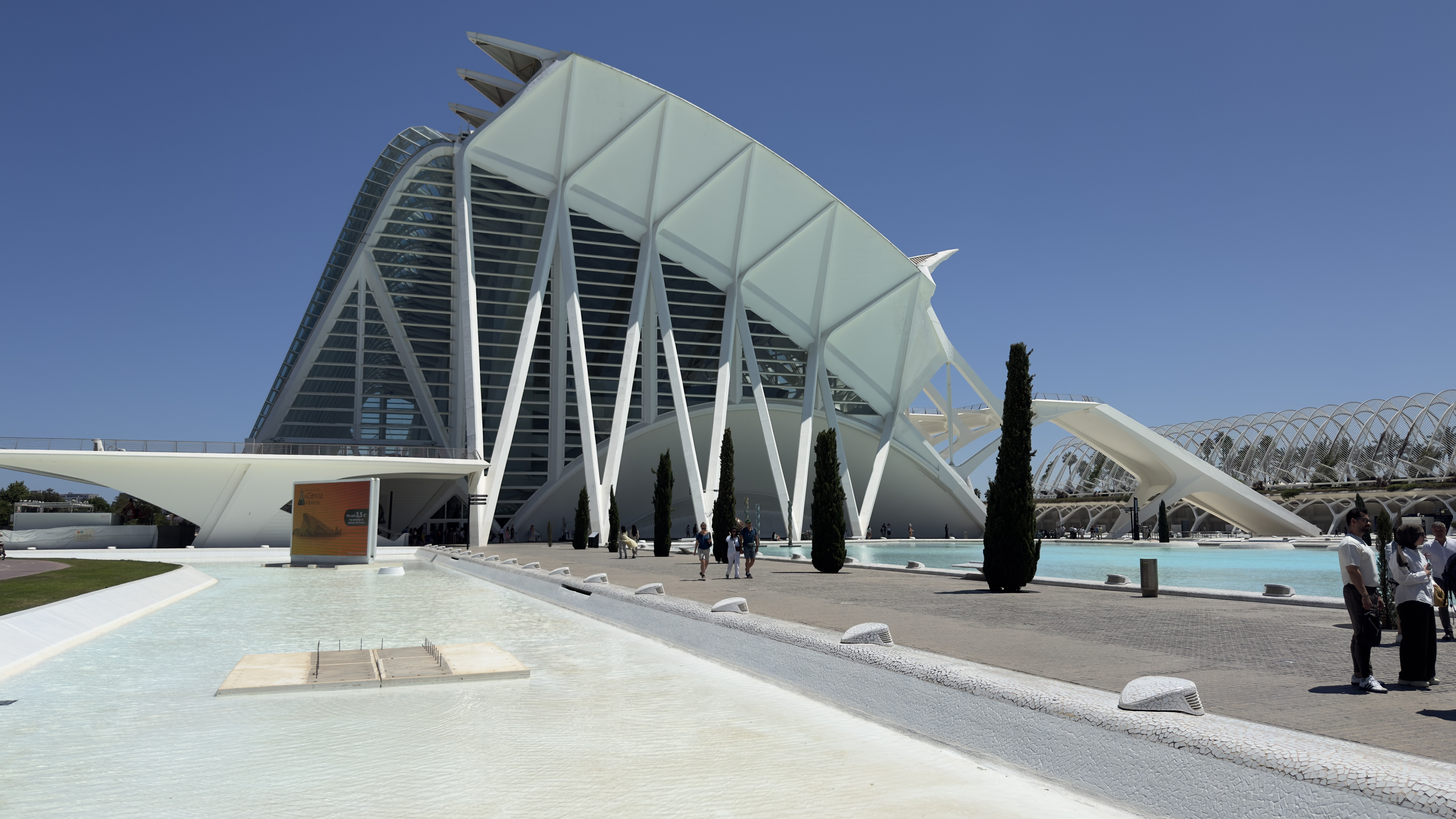 Futuristische Kulisse in Valencia