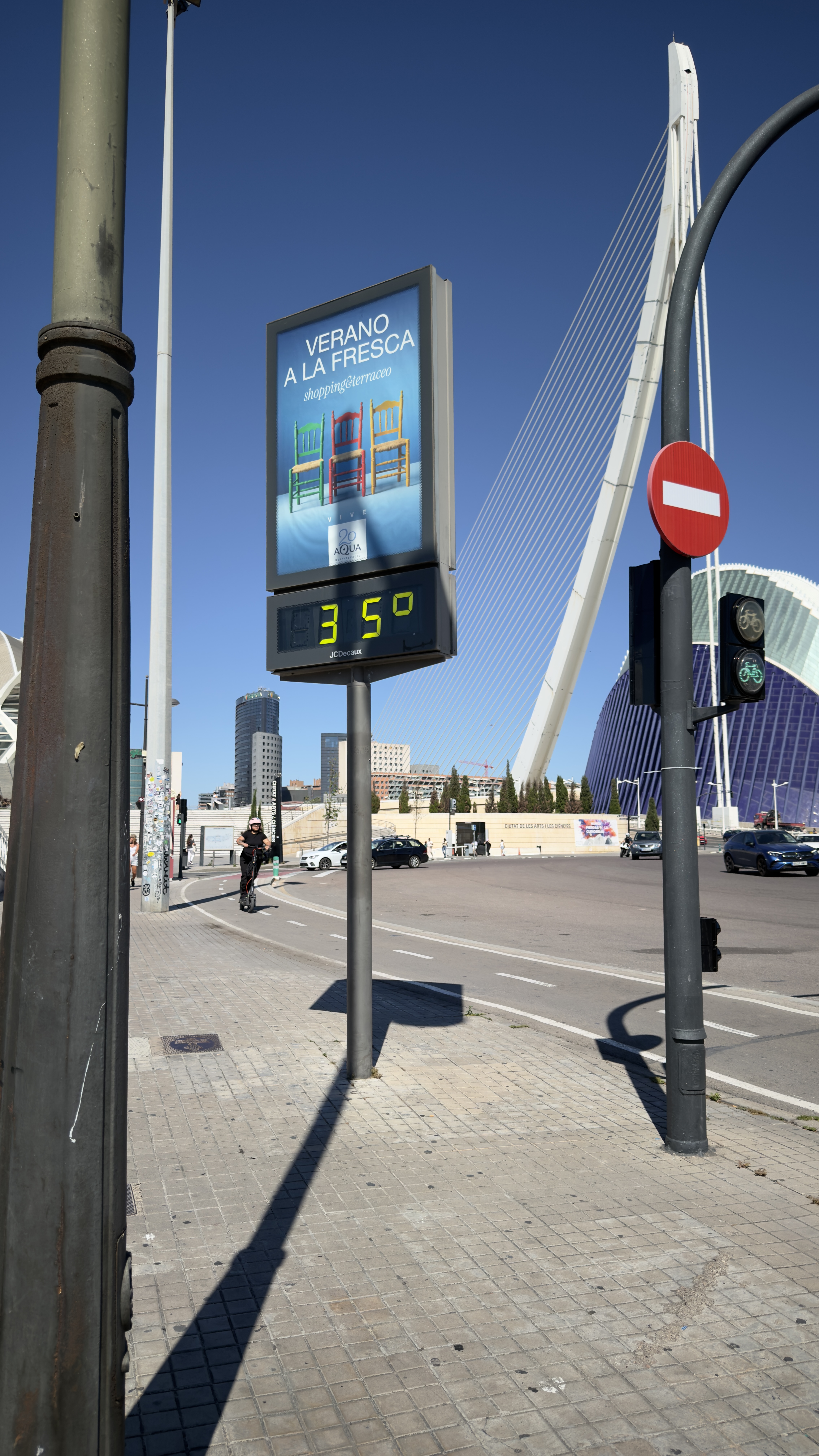 35 Grad in Valencia