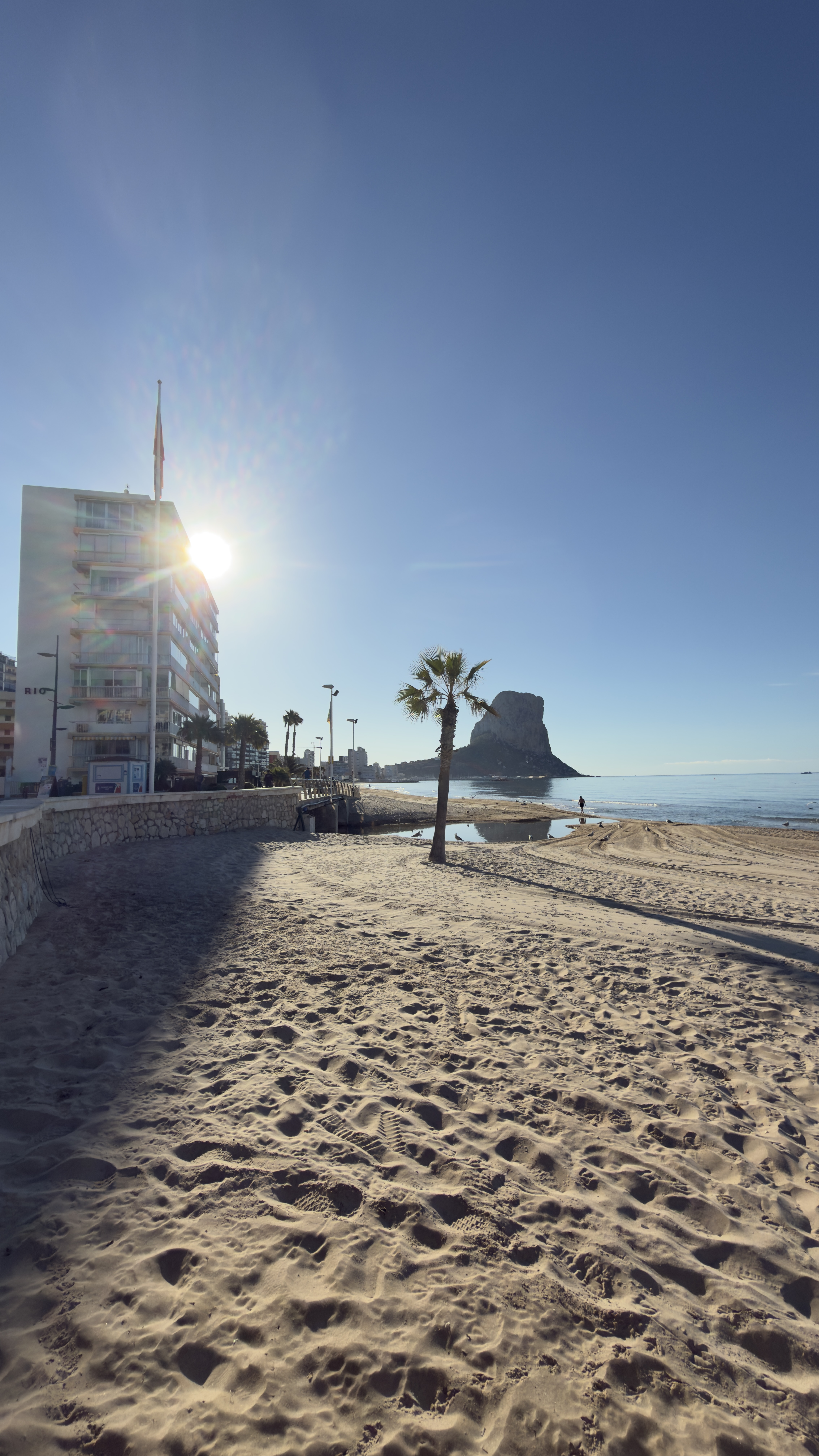 Morgenstimmung am Strand von Calpe