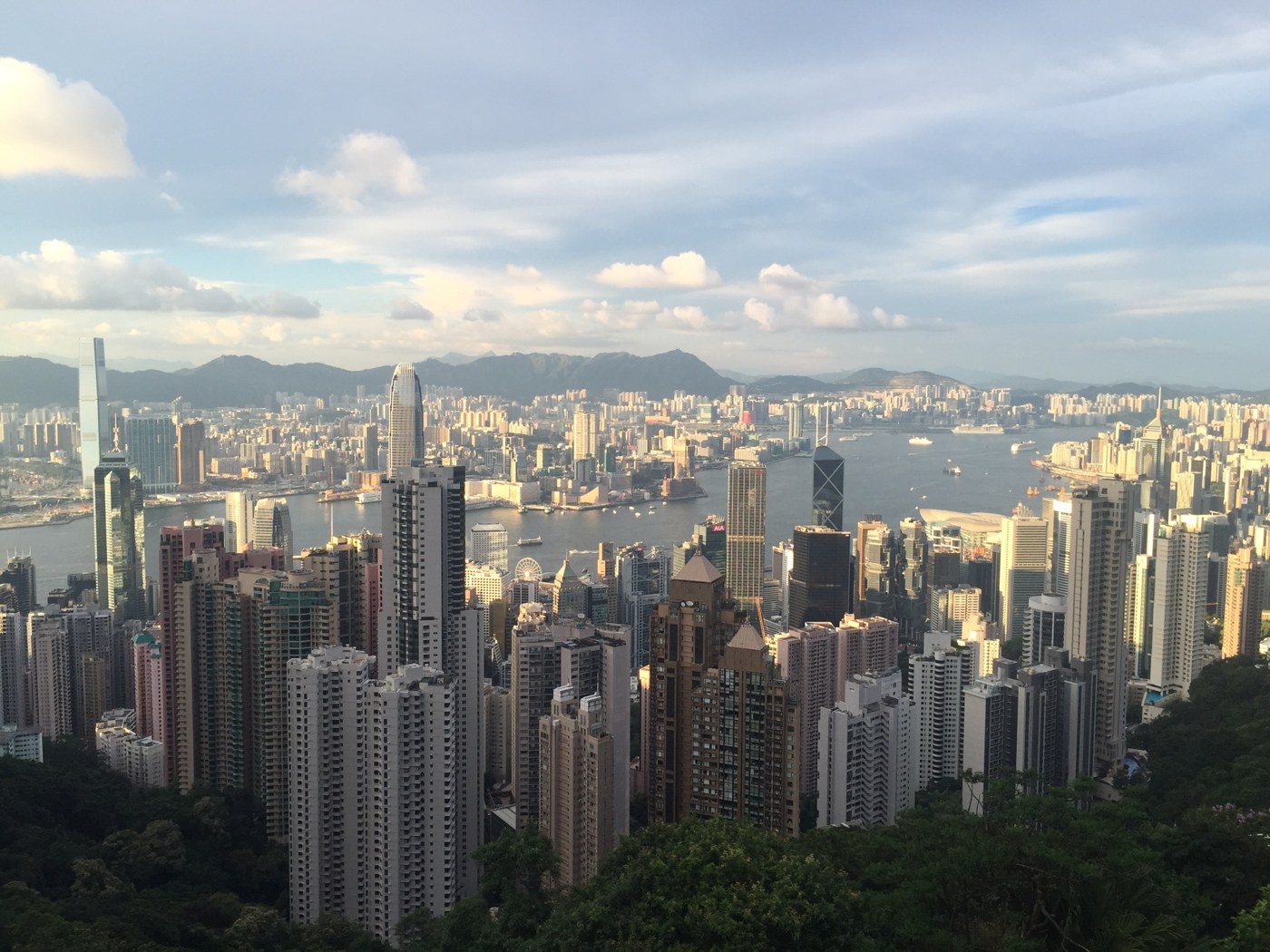 Blick vom Victoria Peak